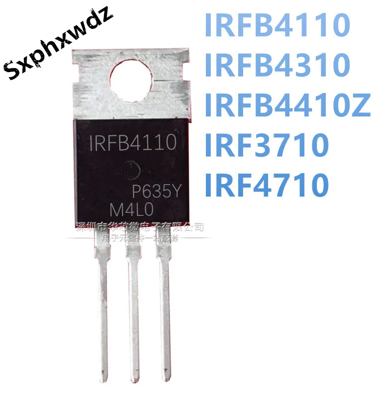 10pcs IRFB4110 IRFB4310 IRFB4410  IRF3710 IRFB4710 IRFB4110PBF IRFB4410Z mos fet transistor gepyun