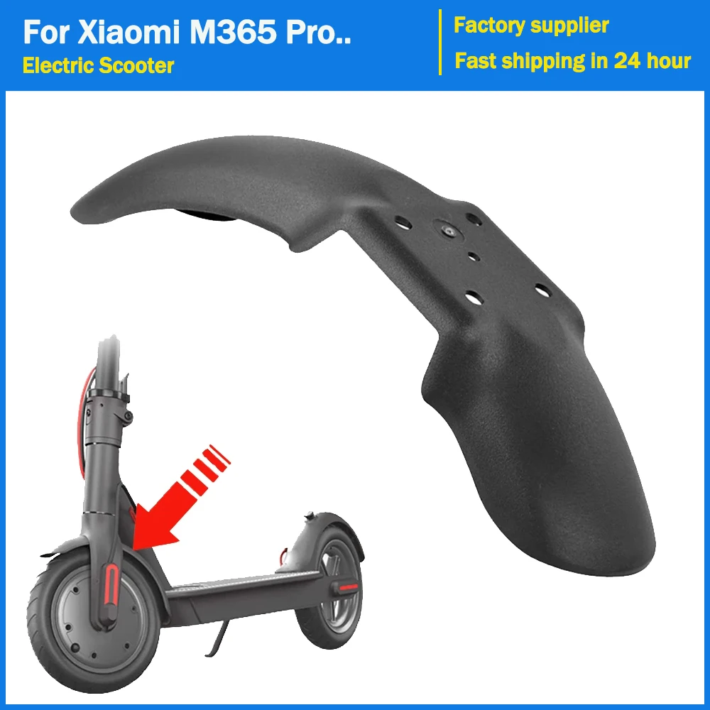 Front Mudguard Fender for Xiaomi M365 Pro 1S Electric Scooter Tire WaterProof Mud Guard Retrofit Shock Absorber Fenders Parts