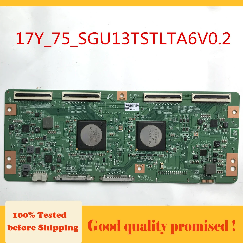 17Y_75_SGU13TSTLTA6V0.2 Tcon Board Print for TV LMY750FJ01 ...etc. Display Card for TV Tcom Board Sealed Plate T-con Board