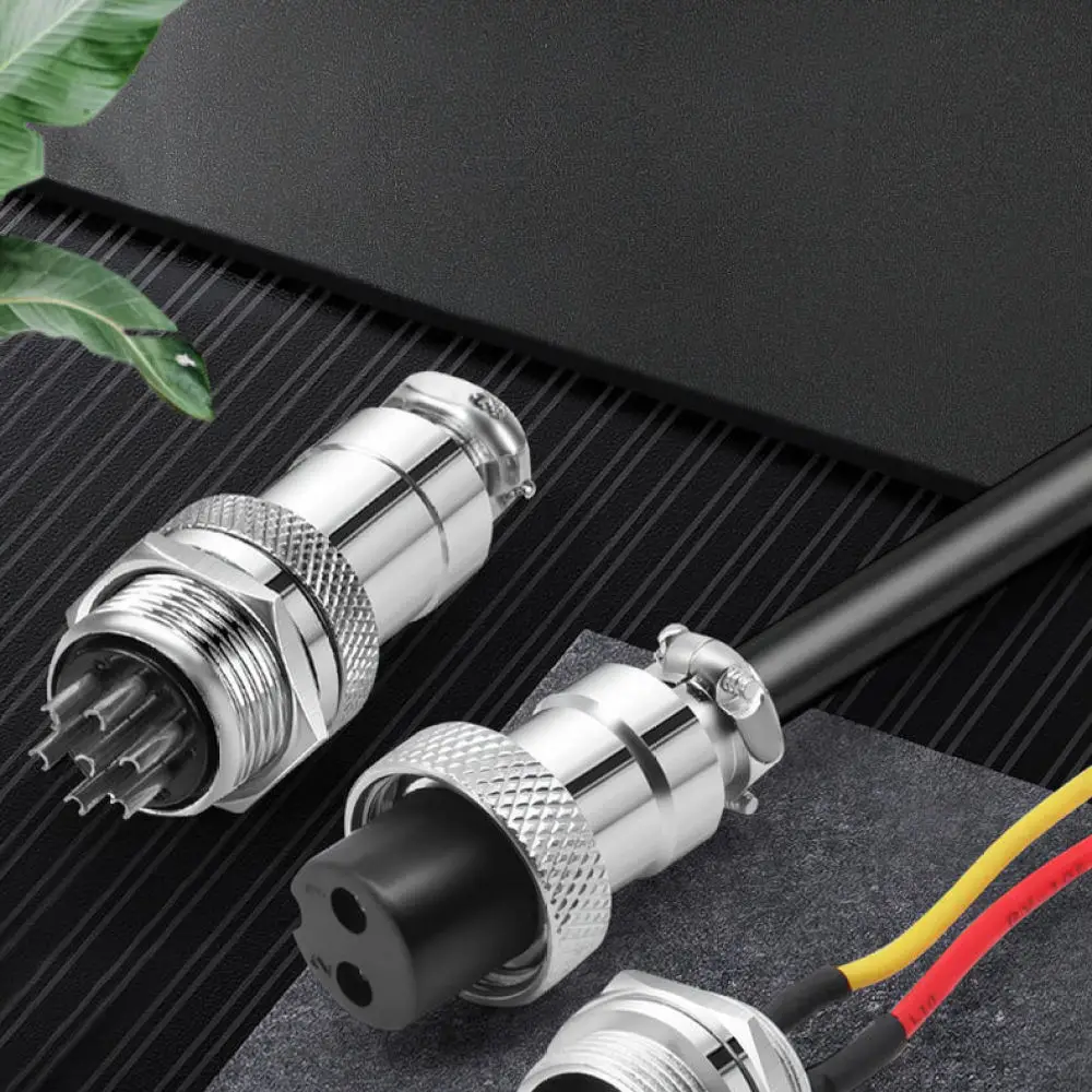 GX16 Aviation Electrical Connector Plug Socket Industrial Circular Wiring Device Cable Power Signal Link Adapter