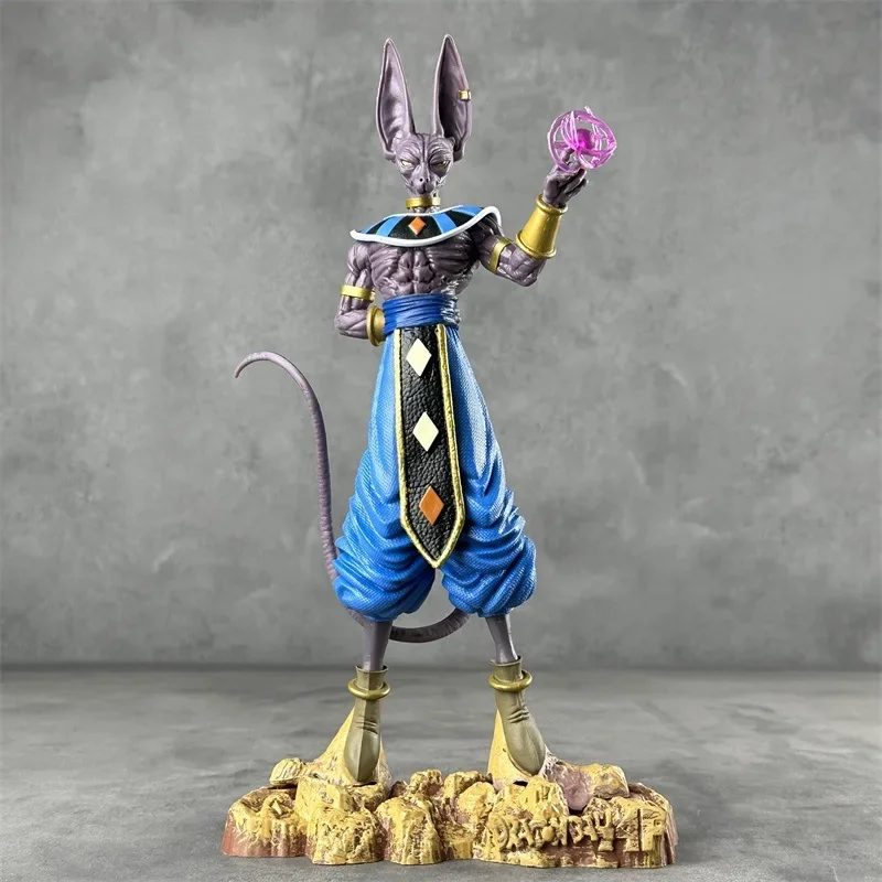 애니메이션 드래곤 볼 그림 파괴의 신 Dxf Whis 피규어 Beerus 입상 PVC 동상 모델 컬렉션 성인 어린이 장난감