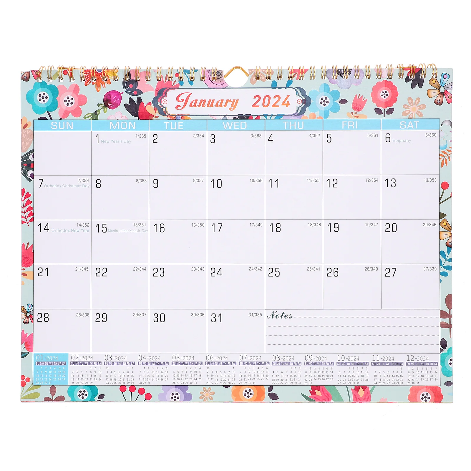 تقويم الحائط الإنجليزي 2024-2025 معلق شهري مكتب موعد العد التنازلي الاستخدام اليومي التقويم تقويمات الحائط #5