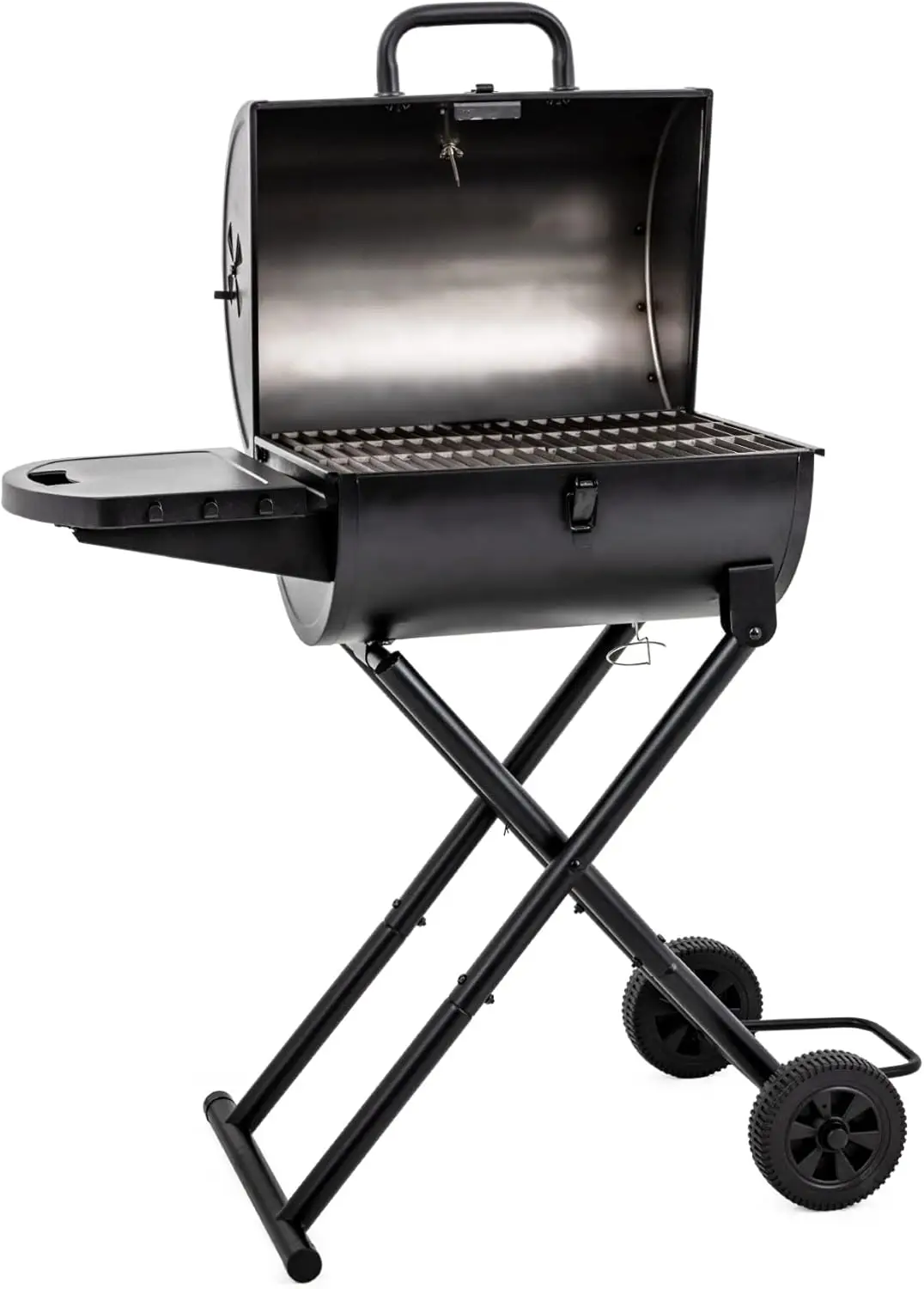 Portable Charcoal Grill for Outdoor BBQ, Black, Durable & Easy to Carry