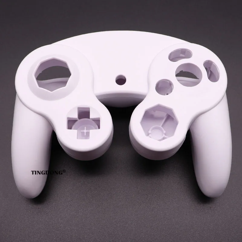 ปลอกหุ้มด้ามจับแบบเปลี่ยนได้สำหรับกล่องควบคุมเกม NGC Gamecube เคสป้องกัน