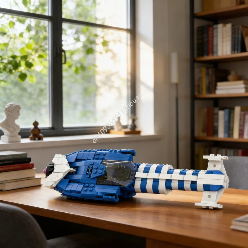 

Набор строительных блоков MOC System F Zero GX Sonic Phantom, 317 деталей, модель архитектурного сооружения, рождественский подарок, креативный конструктор DIY