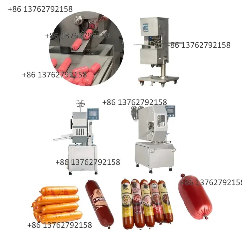 【2026】 High Capacity Electric Sausage Filler Vacuum/Hydraulic/Pneumatic Russian Stuffer Linker New Condition Sausage Tying