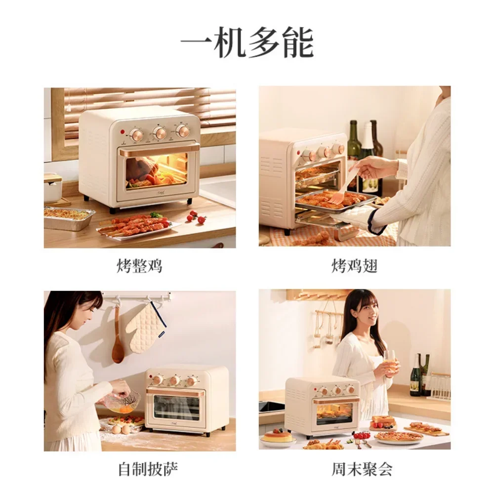 13L Multi Electric Air Fryers Large Capacity Smart Automatic Household 360°Baking LED Touchscreen Deep Fryer without Oil 220V