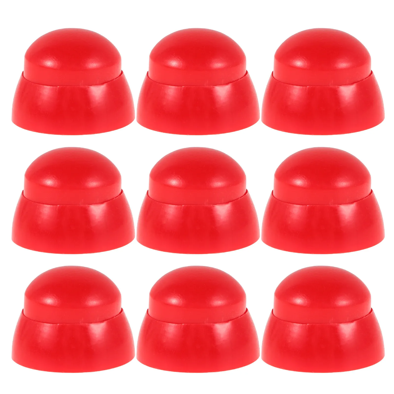 10Pcs Plastic Bolt Protective Covers Nut Protection Caps for Playground Equipment Outdoor Safety Smooth Surface Reliable