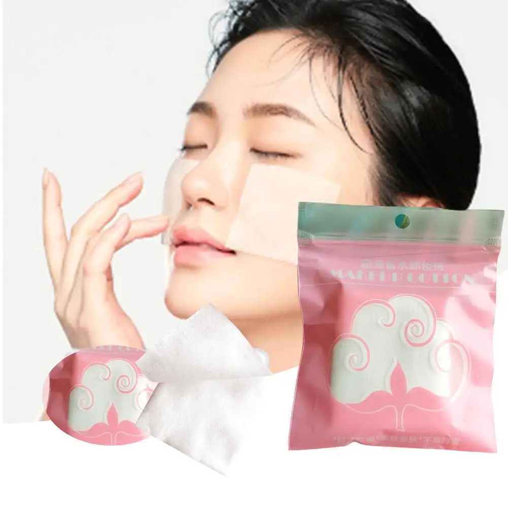 Makeup Remover Cotton Pads Natural Cotton Water-saving Cleaning Makeup Cotton White Remover Skin Tools Facial Cleaning Faci V9J0