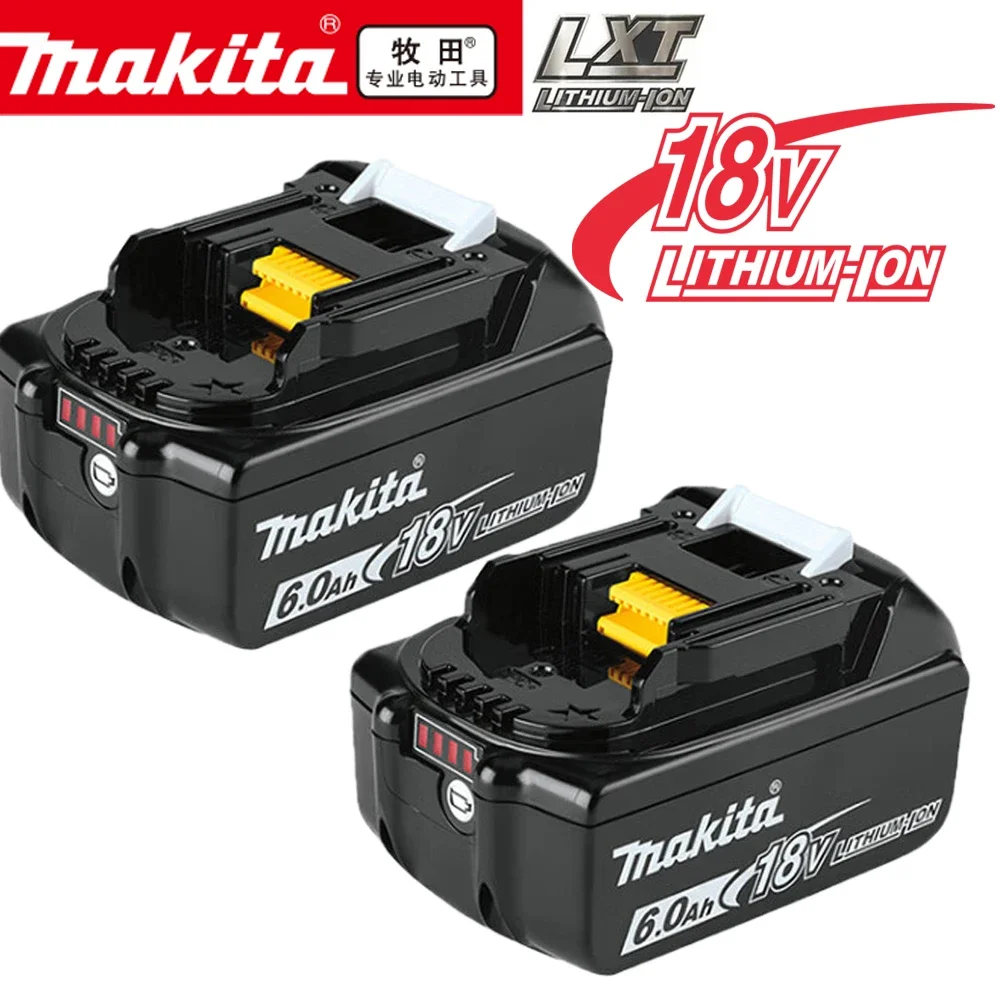 

100% Original Makita 6Ah/5Ah/3Ah for Makita 18V Battery BL1830B BL1850B BL1850 BL1840 BL1860 BL1815 Replacement Lithium Battery