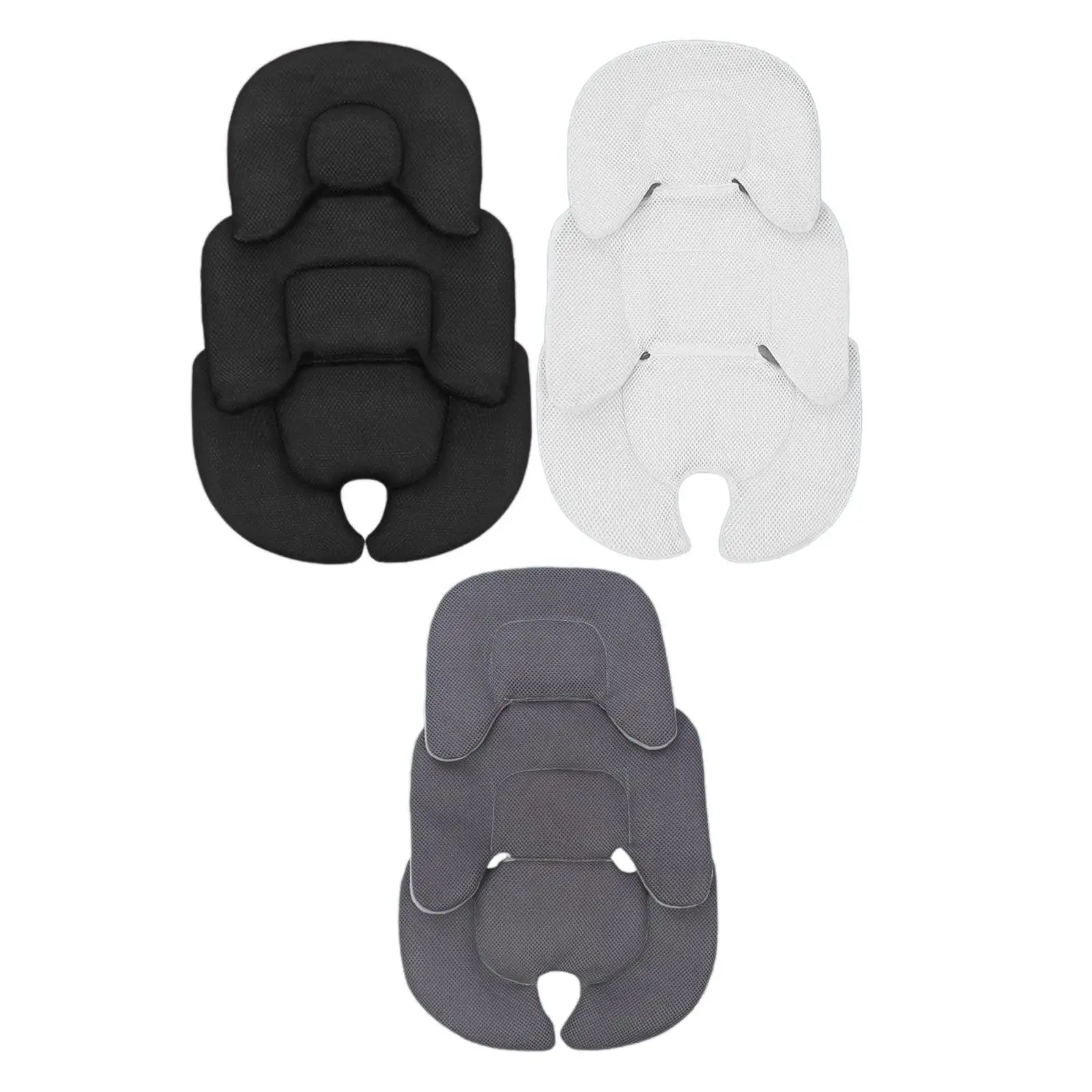 Stroller Cushion Breathable Newborn Head Neck Support Pillow Children Stroller Accessories Seat Pads Cart Mat for Pushchair Car