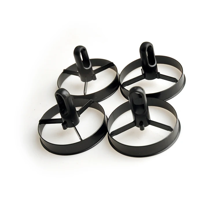 4PCS 8520 Coreless Motor Propeller Guard, for Brushed Motor, with Mounting Holes, Carbon Plate Fixable