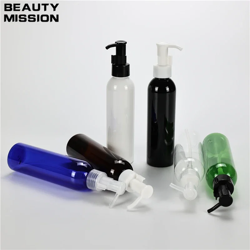 

Multicolor 180ml X 30 Empty Cleaning Oil Pump Bottles Massage Oil Containers Skin Care Lotion Cosmetics PET Packaging Containers