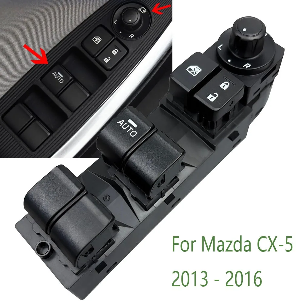 

Electric Master Power Window Switch for Mazda CX-5 2013 2014 2015 2016 Front Left Galss Lifter Control Button Car Accessories