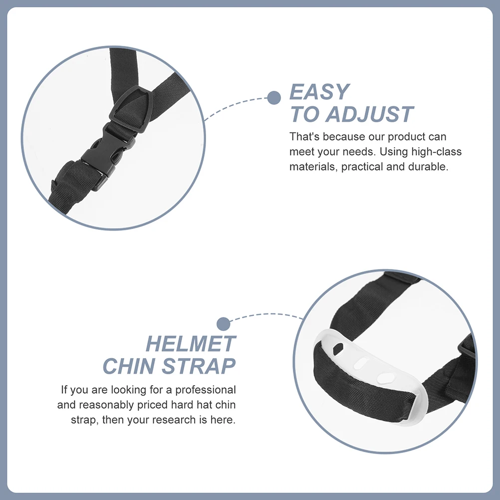 3 قطع من حزام الذقن العالمي سهل التركيب والاستخدام لاستبدال الأشرطة المكسورة وإمدادات حزام الذقن الصلب #1