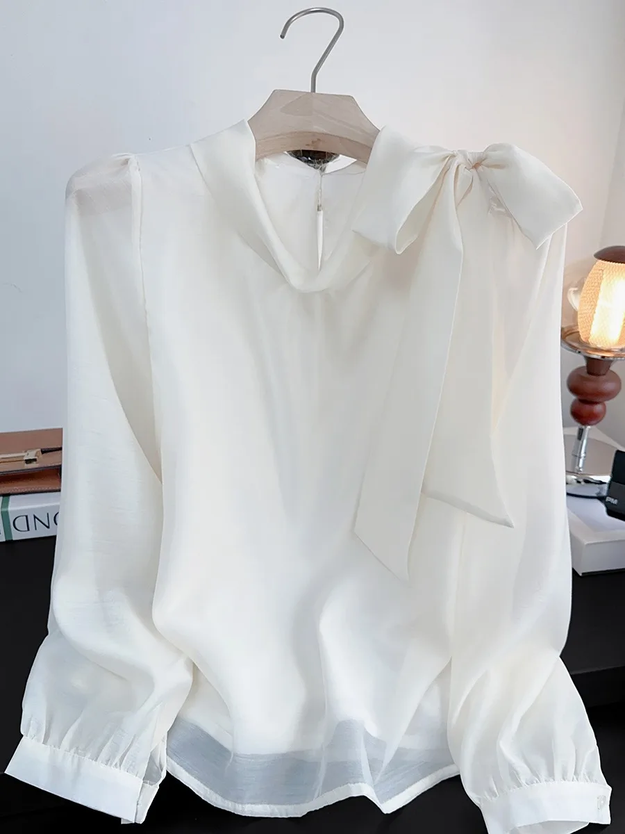 

Женское платье Commute Ele Knot Bubble Sve, красивое, уникальное, ранневесеннее, в корейском стиле, свободного кроя