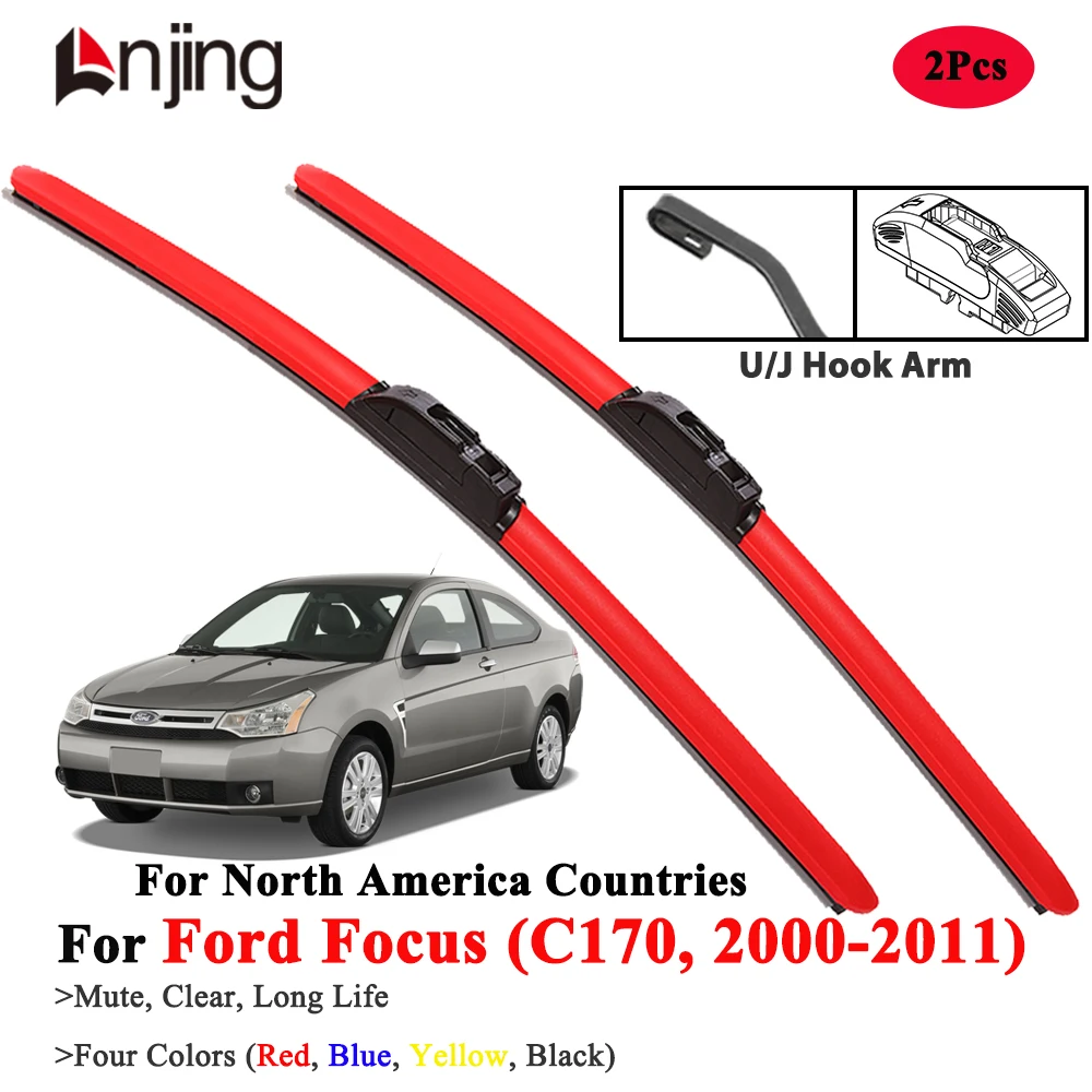 

LNJING Wiper Blades For Ford Focus C170 2000-2011