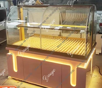 J Bread Dessert Cabinet Display Cabinet Cake Shop Pastry Nakajima Shelf Baking Room Designer Practical