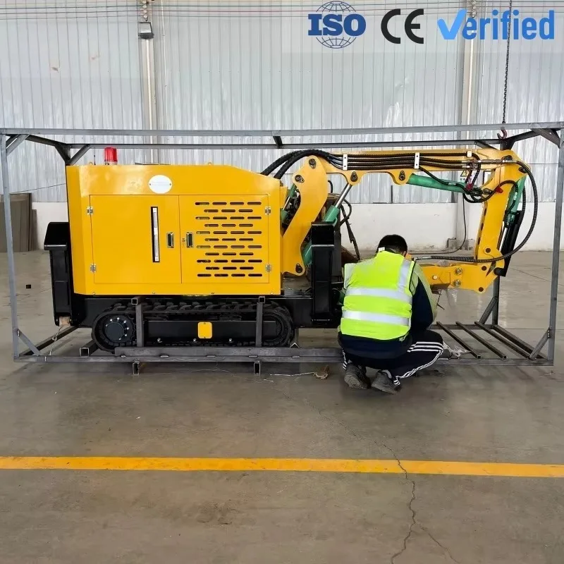 Remote Control Demolition Robot with Hydraulic Breaker for Concrete Crushing Building Renovation and Tunnel Work