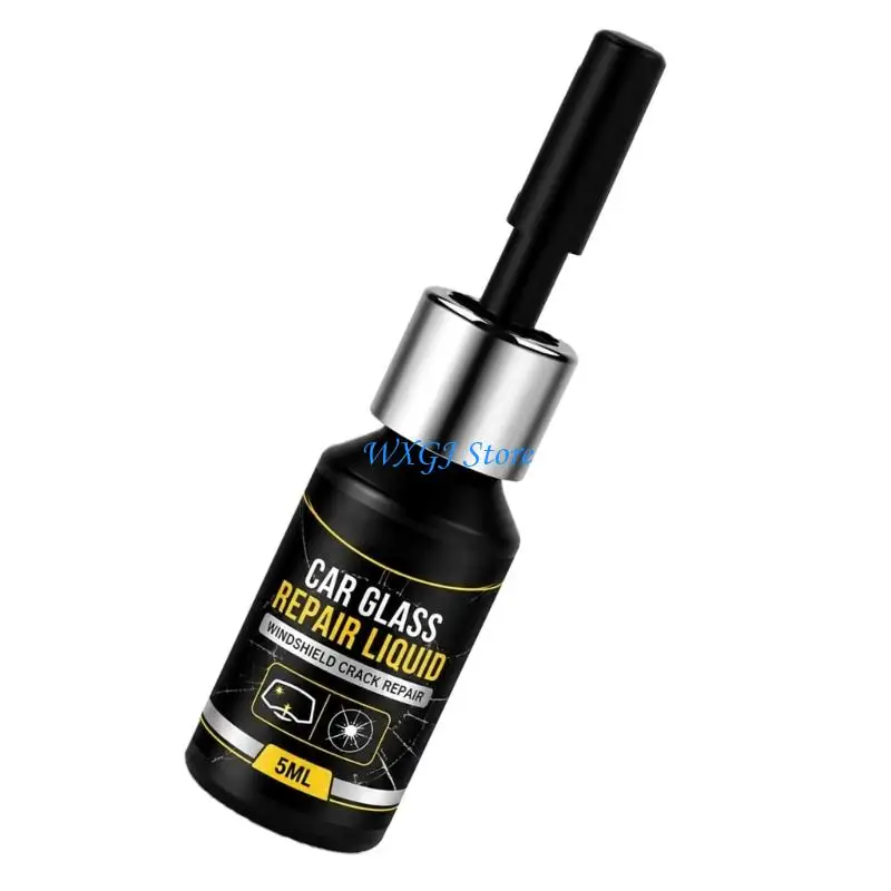 37JE Vehicle Glass Repair Liquid 5 Bottle for Daily Storage Use