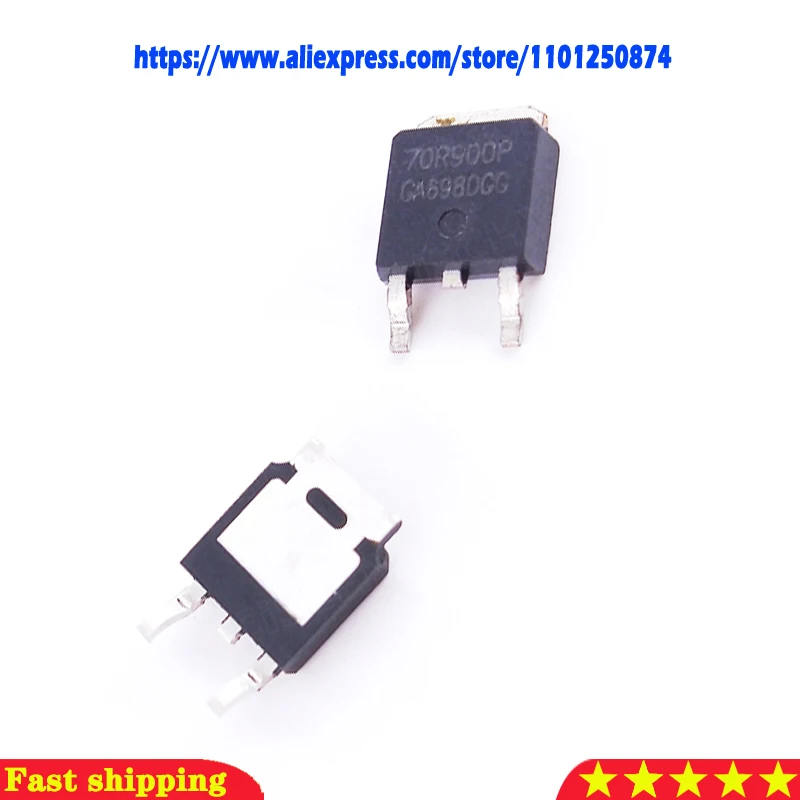10PCS MMD60R900P  60R900P 600V 5A MMD60R900 TO-252  In Stock