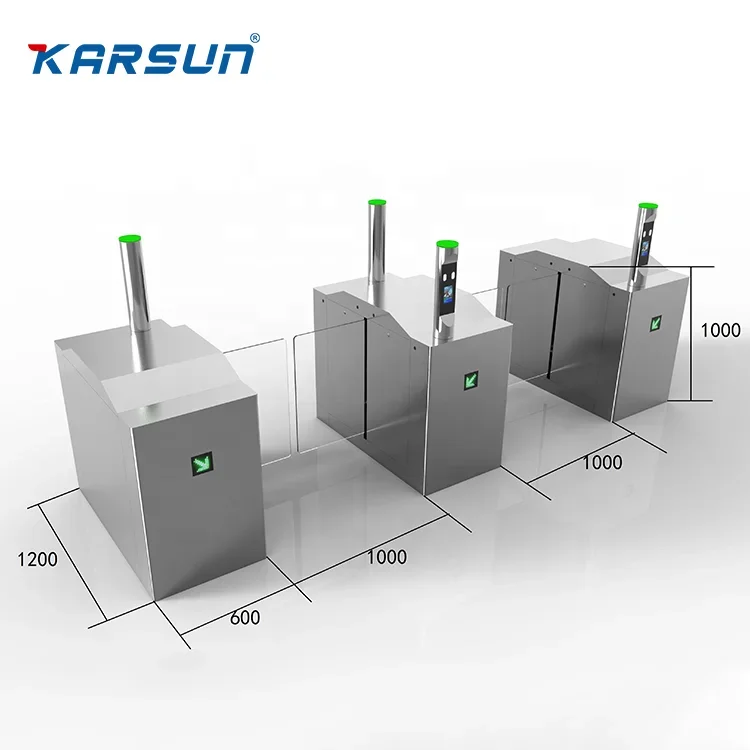 Kontrol Akses Otomatis Dengan Pintu Putar Pintu Geser Gerbang Penghalang Masuk Perangkat Wajah