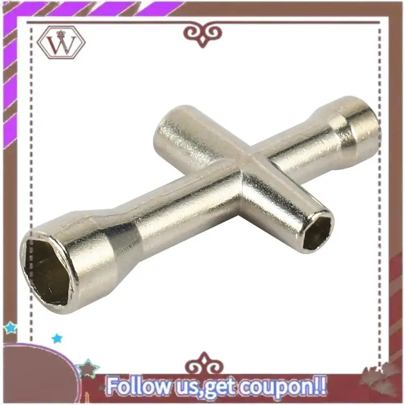 ABBG-40X Accessory 4/5/5.5/7Mm Cross Wrench Sleeve For Spanner RC HSP 80132 For Model Car Wheel Tool