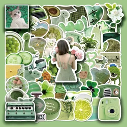 62/122PCS Ins Style Korean Spring Vinyl Stickers Decals for Water Bottle Laptop Skateboard Scrapbook Luggage Kids T