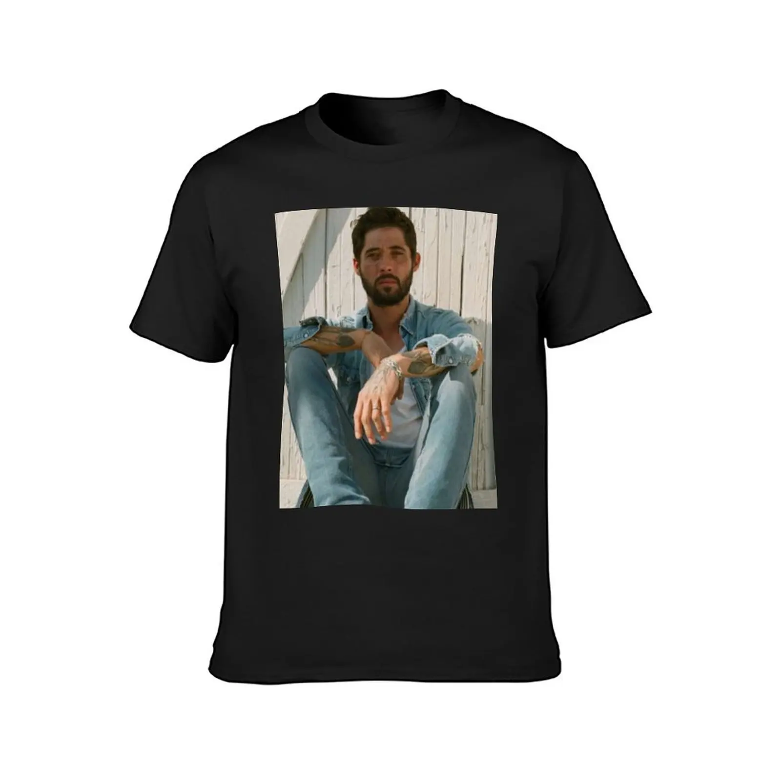 Ryan Bingham Discover Los Angeles T-Shirt korean fashion summer tops black t-shirts for men