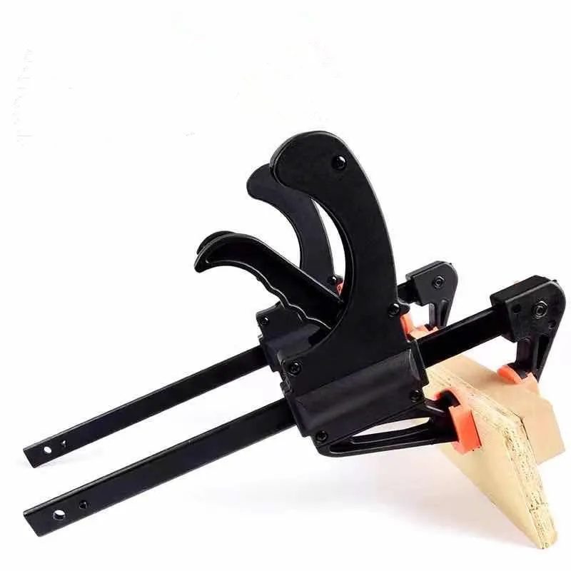 6Inch Wood Working Mini F Clamp Clip Quick Ratchet Clips Heavy Duty Woodworking Bar Clamps Kit DIY Carpentry Hand Tool Gadget