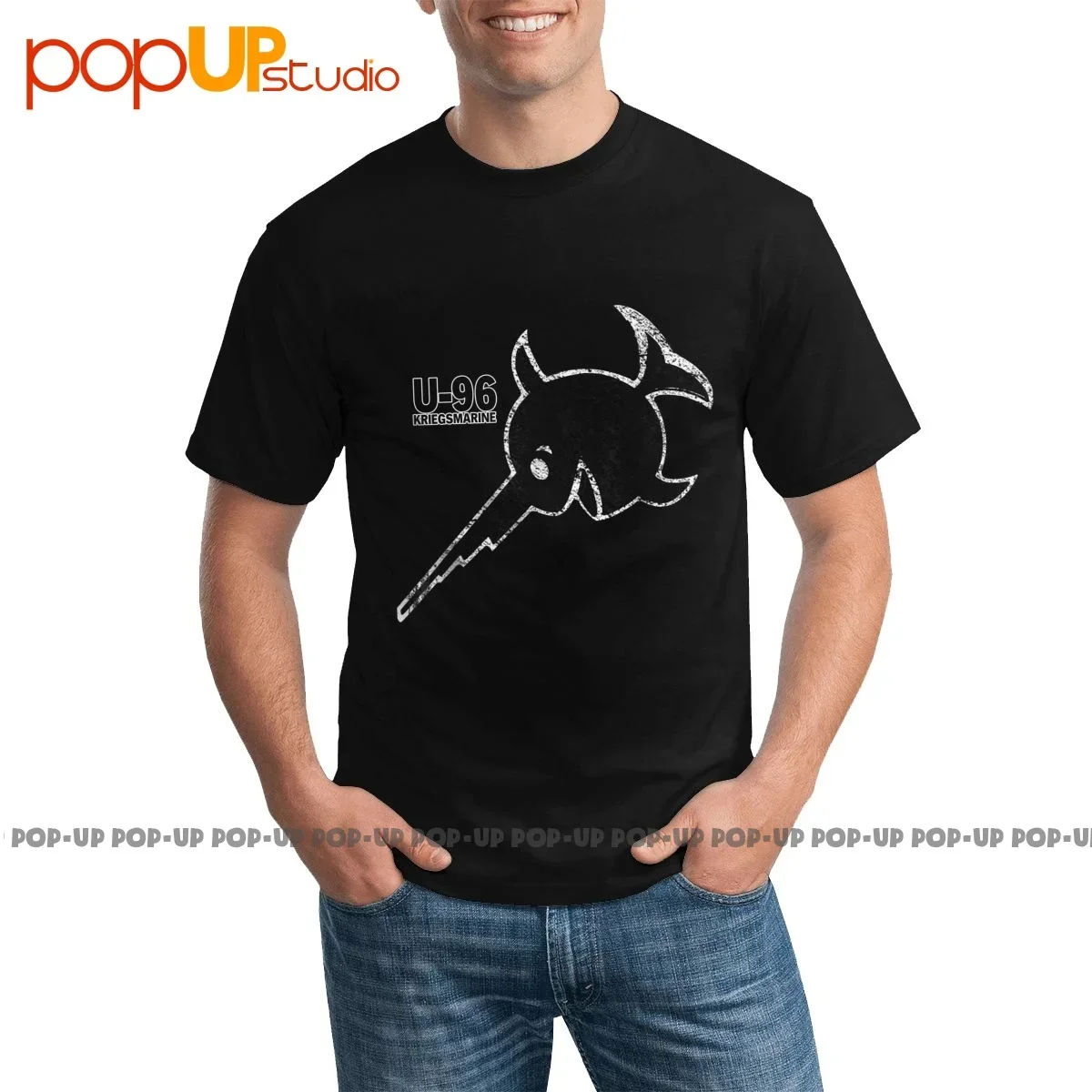 Крутая футболка в стиле маргсмарин U96, модная футболка в уличном стиле