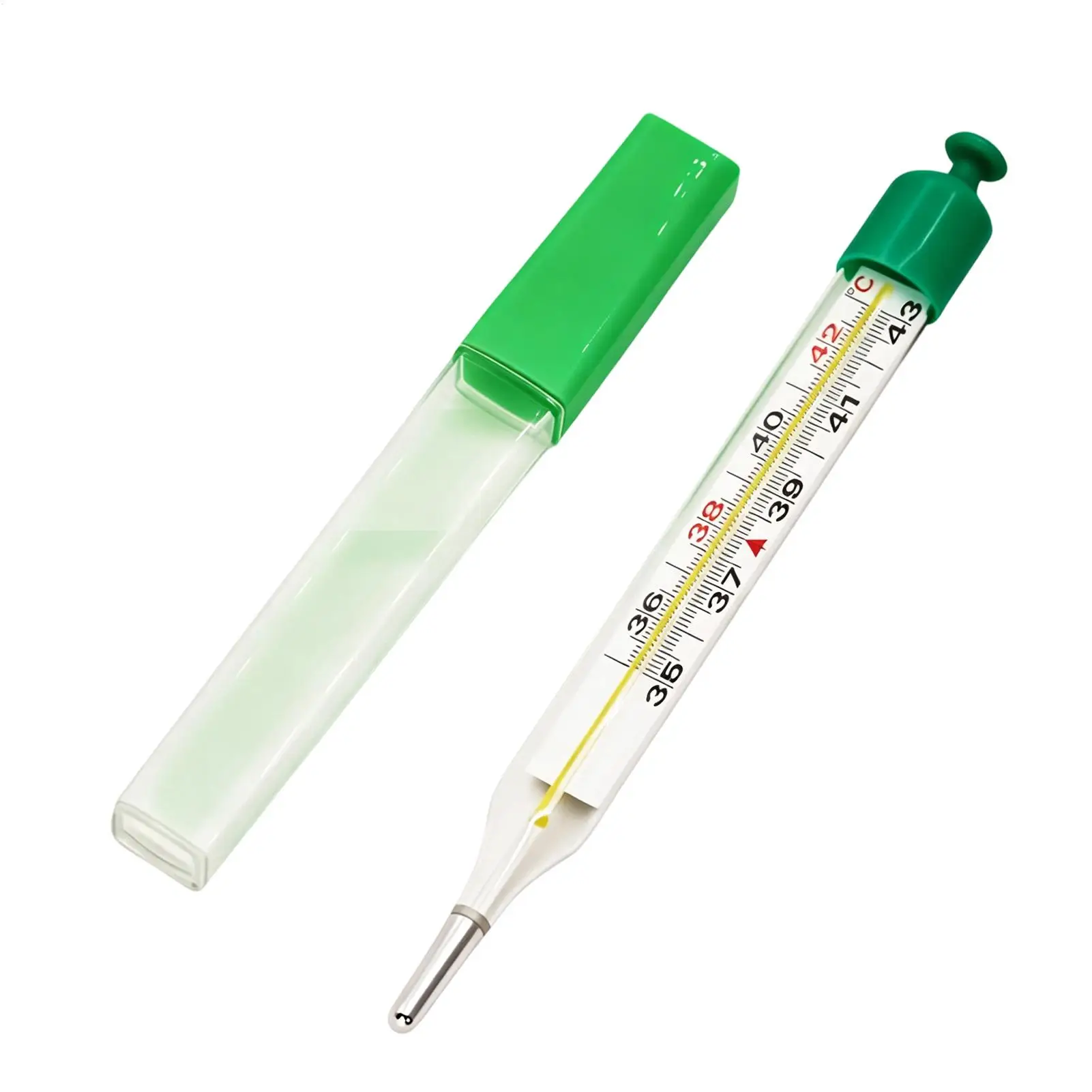 

Dog Temperature Meter Double Scales Waterproof Veterinary Temperature Sensor For Dogs Cats Horses Cattle Sheep Farm Livestocks