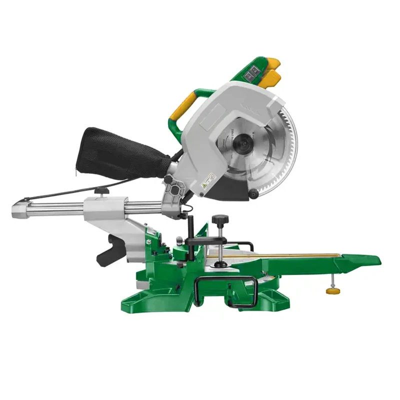 Hot Sale OEM 2000W 4800RPM 250MM Mitre Saw With Sliding Telescopic Slide-Out Scale Mitre Saw or Sliding Mitre Saw