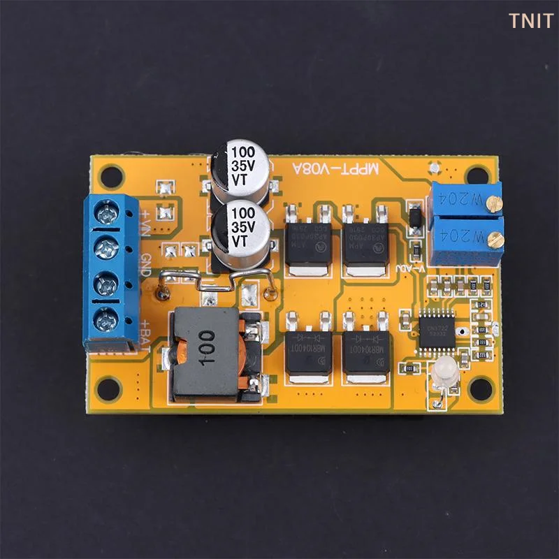[J] DC 8-28V 5A 100W MPPT Solar Panel Solar Charge Controller Automatic Switch Solar Charging Panel 9V