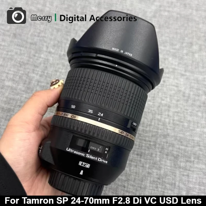 

95% New Genuine For Tamron SP 24-70mm f/2.8 Di VC USD（A007）Standard Zoom Lens