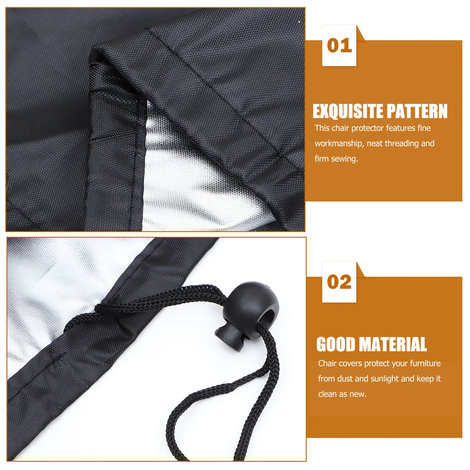 

Oxford Cloth Waterproof Chair Protector Cover Patio Garden Chair Protective Cover Outdoor Furniture Covers Covers for Furniture