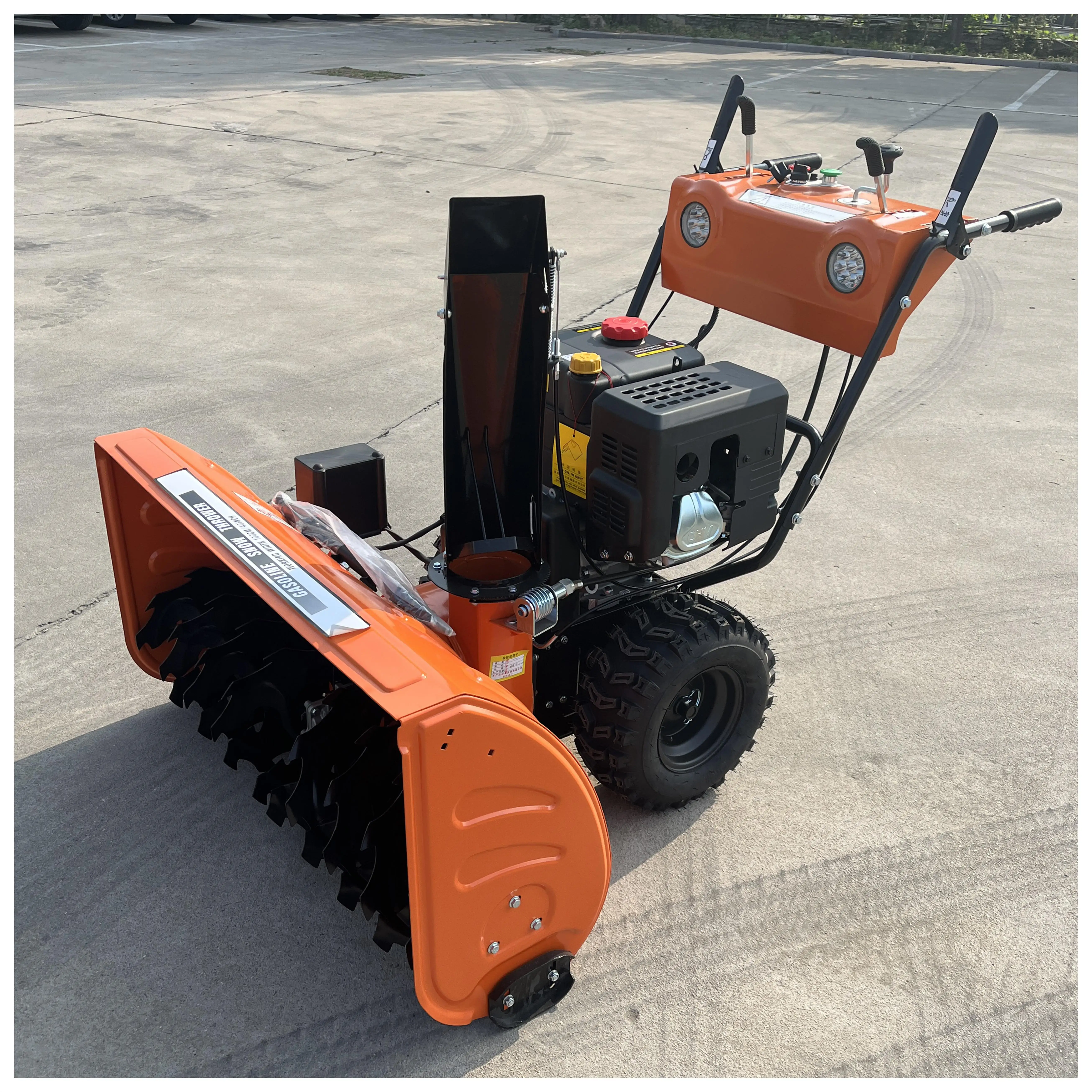 Engine 13HP Walk Behind Snow Sweeper Electric Starter Snow Thrower Blower Snowplow for Sale