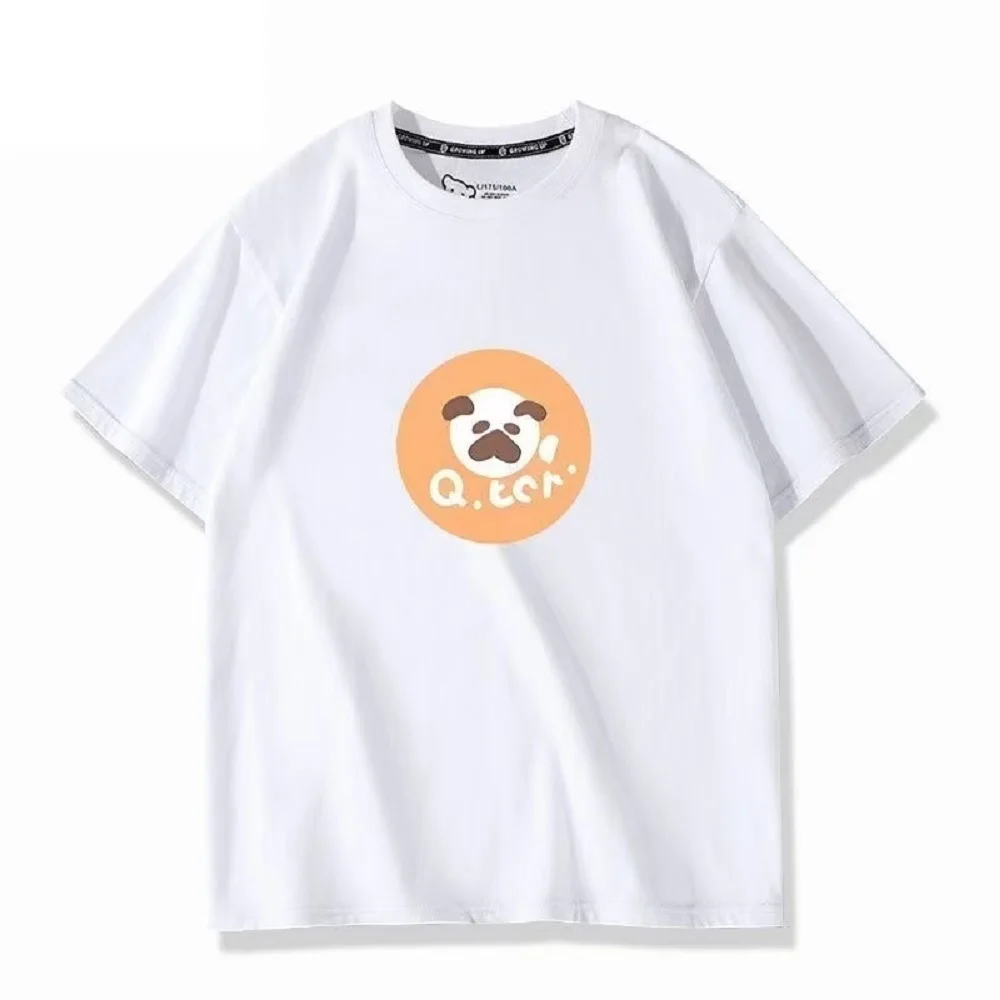 

Unisex Anime Cos Nishikigi Chisato Cosplay Costume Cotton Casual T-Shirt Tee The color can be customized