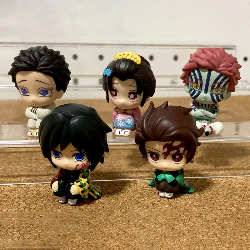 Figura Coleccionable de Akaza de Demon Slayer Kimetsu No Yaiba, Gashapon, Arco del Castillo Infinito, Capítulo 1, para Fanáticos del Anime