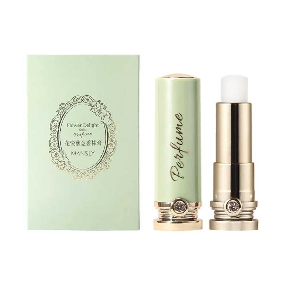 Portable Solid Balm Perfume For Women Long-lasting Fragrance, Fresh And Elegant Scent, Female Body Aroma Deodorant Q2K6