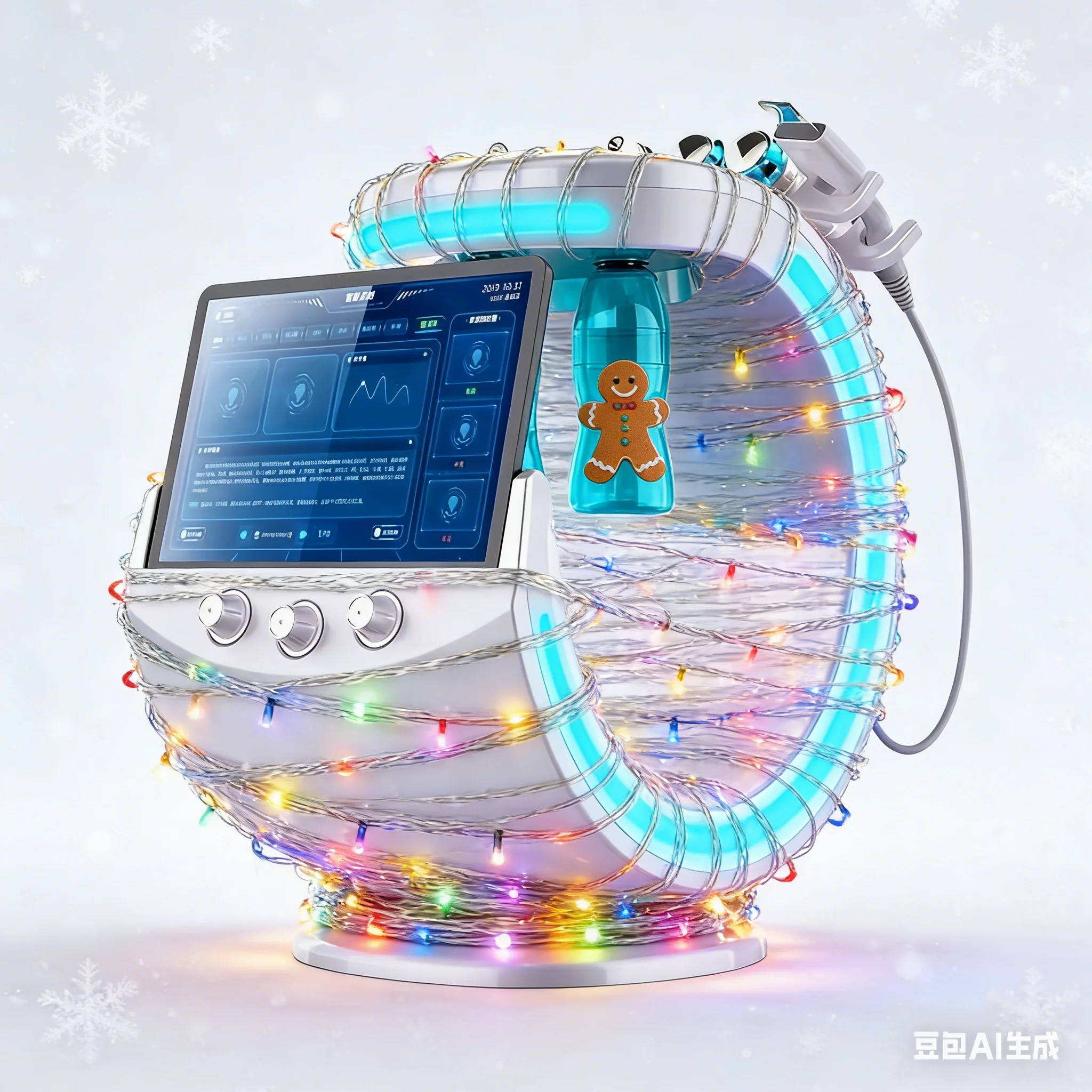 

7-In-1 Multi-Functional Beauty Machine For Facial Skin Cleaning Skin Care Exfoliation Skin Rejuvenation And Wrinkle Removal