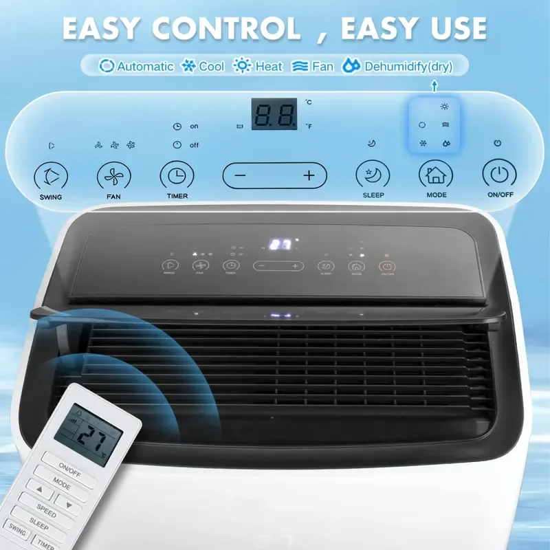 2026for FUDA Home Use Portable Air Conditioner 12000 BTU Smart Wifi 3.5KW Mobile AC Unit - view 2