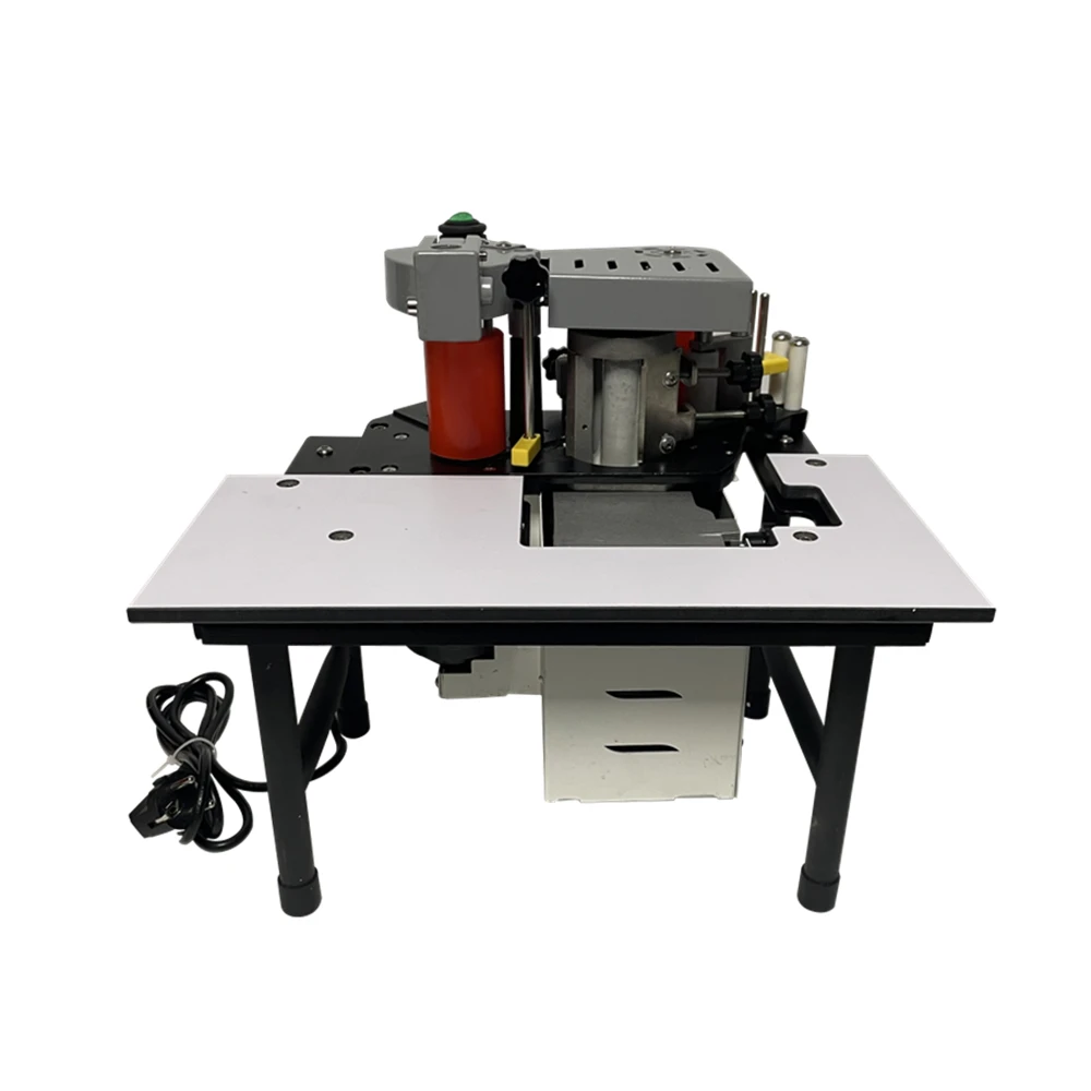 1200W Woodworking Banding Machine Double Side Gluing Portable Edge Bander Woodworking Edge Banding Machine 220V