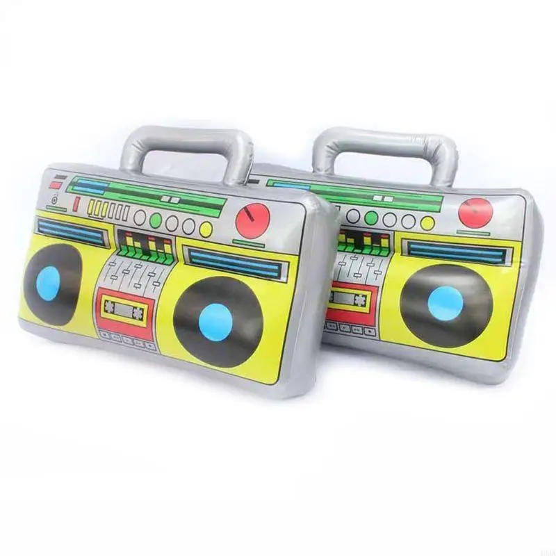 40JA Kids Radio Recorder PVC Надувные воздушные шары для домашней музыкальной карнавальной вечеринки