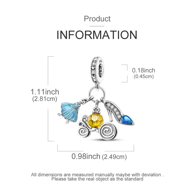 Charms Plata De Ley 925 Sunflower Butterfly Travel Hot Balloon Devil Eyes Dragonfly Charm Fit Original Fits Women Jewelry Charms