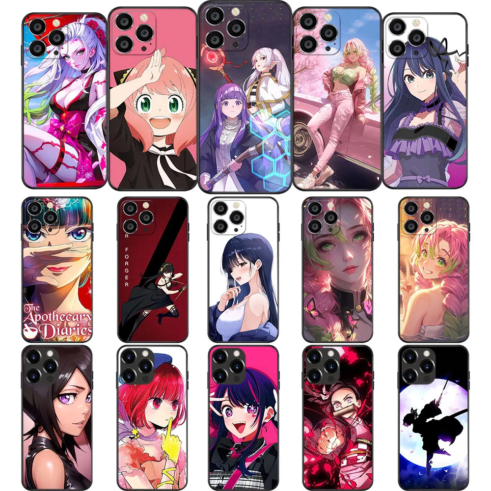 UK-77 Popular Anime girls Soft Case for Moto Edge G22 G71 G100 S 20 Lite Pro G Power G42 30 G52