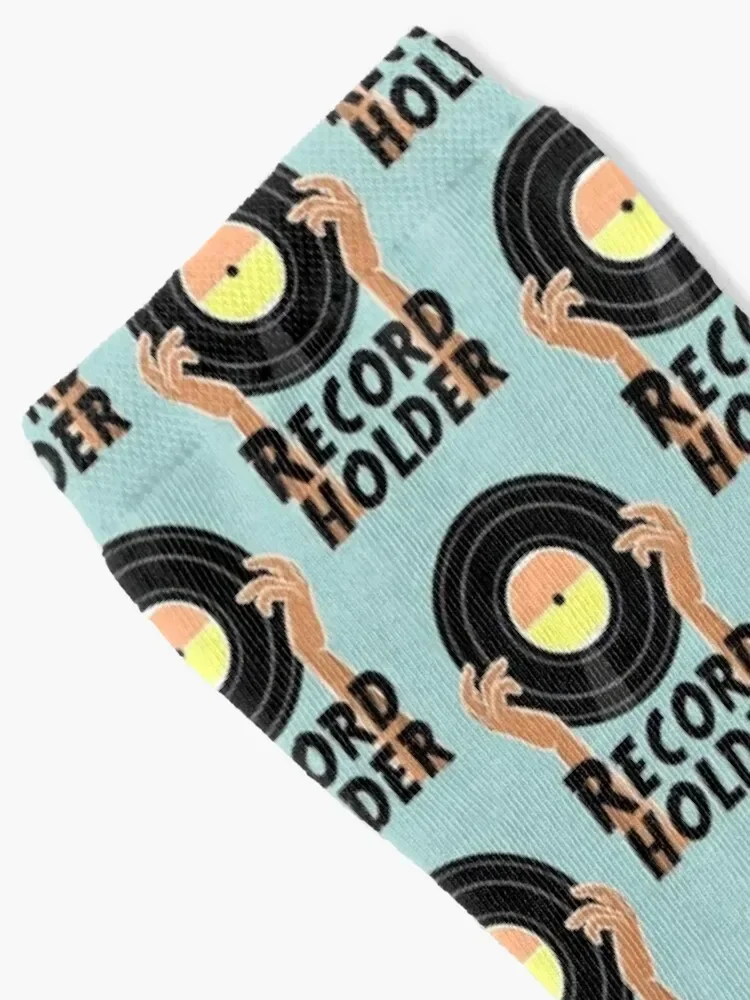 Vinyl Record Collector Socks custom snow designer retro Socks For Girls Men's