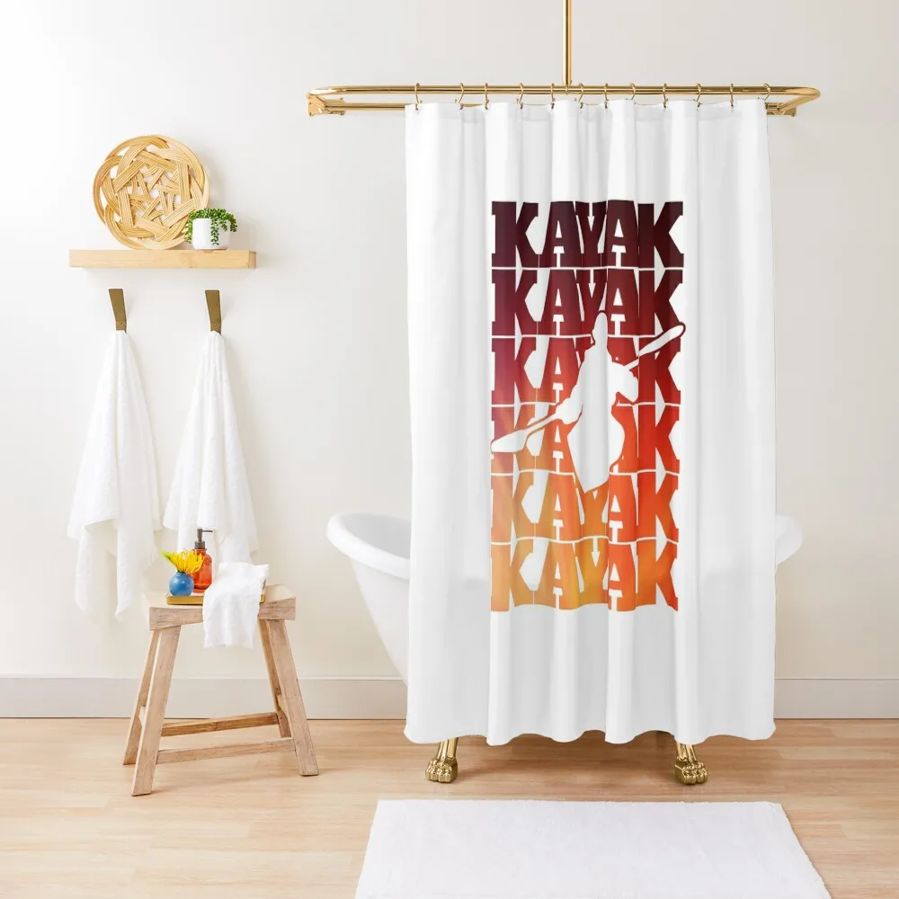 

Kayak design Shower Curtain Anime Bathroom Shower Set Set For Bathroom Curtain