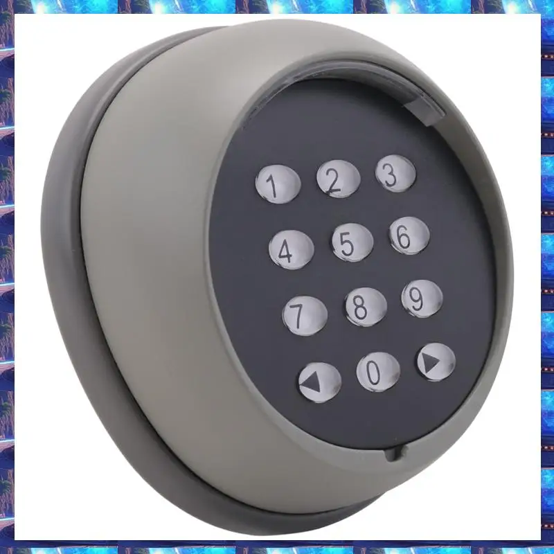 

2025 Metal Wireless Keypad Gate Opener Keypad Rolling Code 433Mhz Keypad For Garage Gate Door Access Control High Quality,Metal