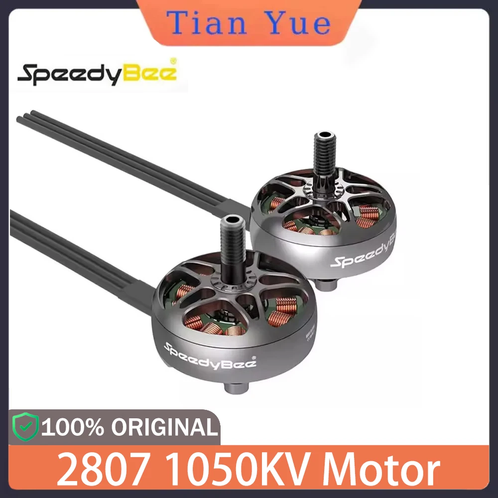 

SpeedyBee 2807 1050KV 6S Brushless Motor 7/8inch for Mario Fold 8 DC Long Range FPV Drone DIY Racing Parts Hot Sale